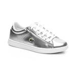 Lacoste Carnaby Evo 318 2 Gümüş Çocuk Sneaker