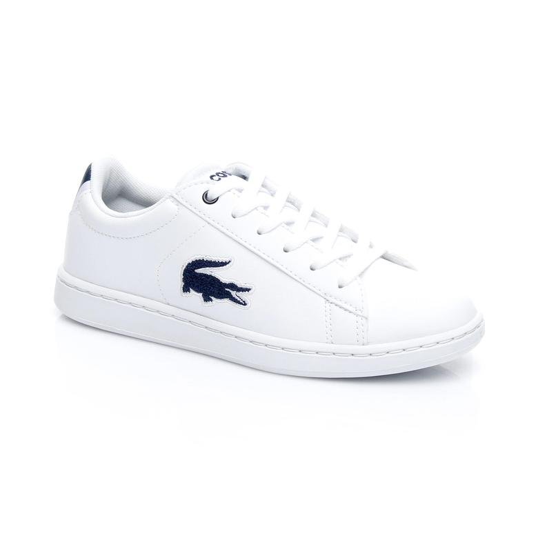 Lacoste Carnaby Evo 318 1 Beyaz Çocuk Sneaker