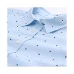Gant Kadın Mavi Oxford Puantiyeli Regular Fit Gömlek