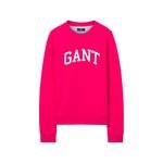 Gant Kadın Pembe Logolu Sweatshirt