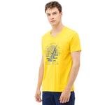 Nautica Erkek Sarı Kısa Kollu Slim Fit T-Shirt