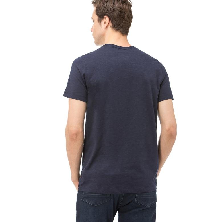 Nautica Erkek Lacivert Slim Fit T-Shirt