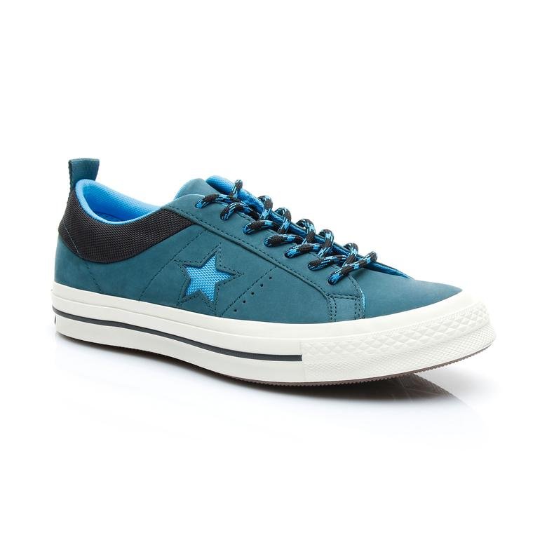 Converse One Star Erkek Mavi Ayakkabı