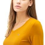 Lacoste Kadın Sarı T-Shirt