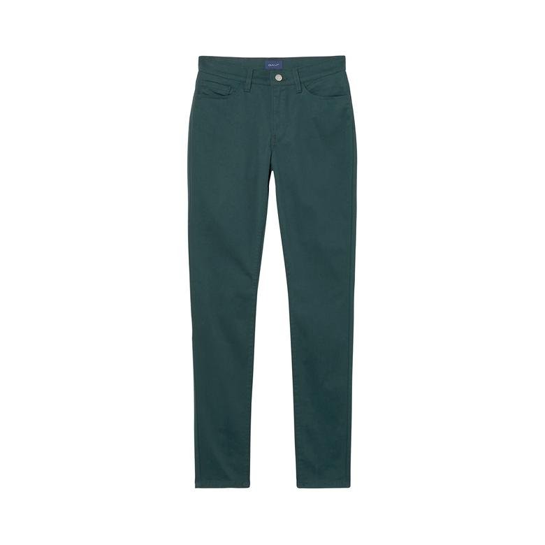 Gant Kadın Yeşil Skinny Pantolon