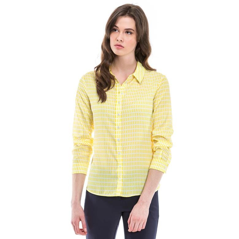 Nautica Kadın Sarı Gömlek