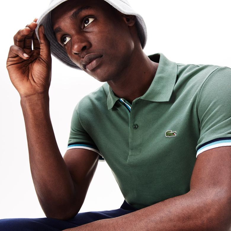Lacoste Erkek Slim Fit Haki Polo 3 S PH4220 Occasion