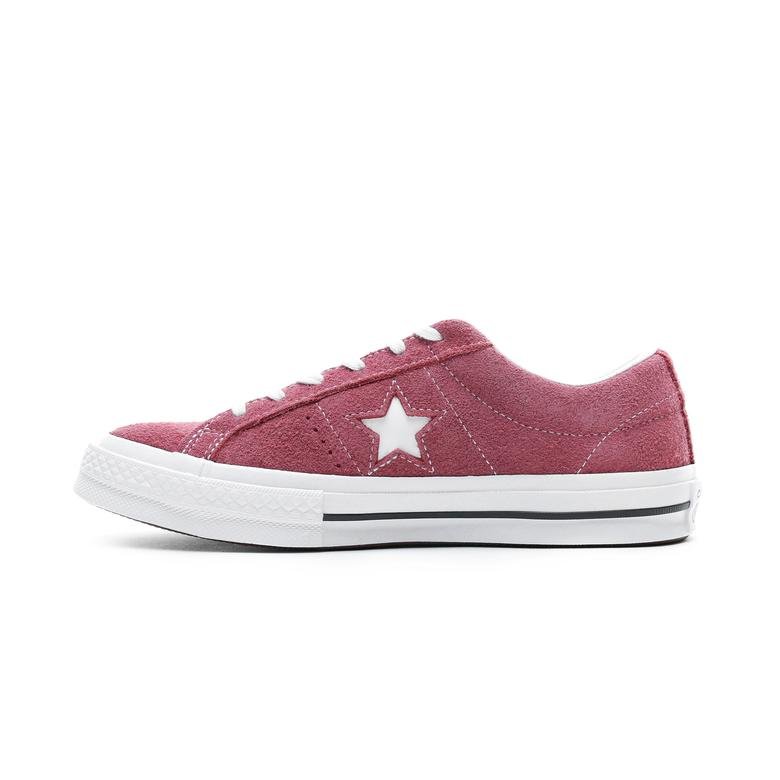 Converse One Star OX Kadın Bordo Sneaker