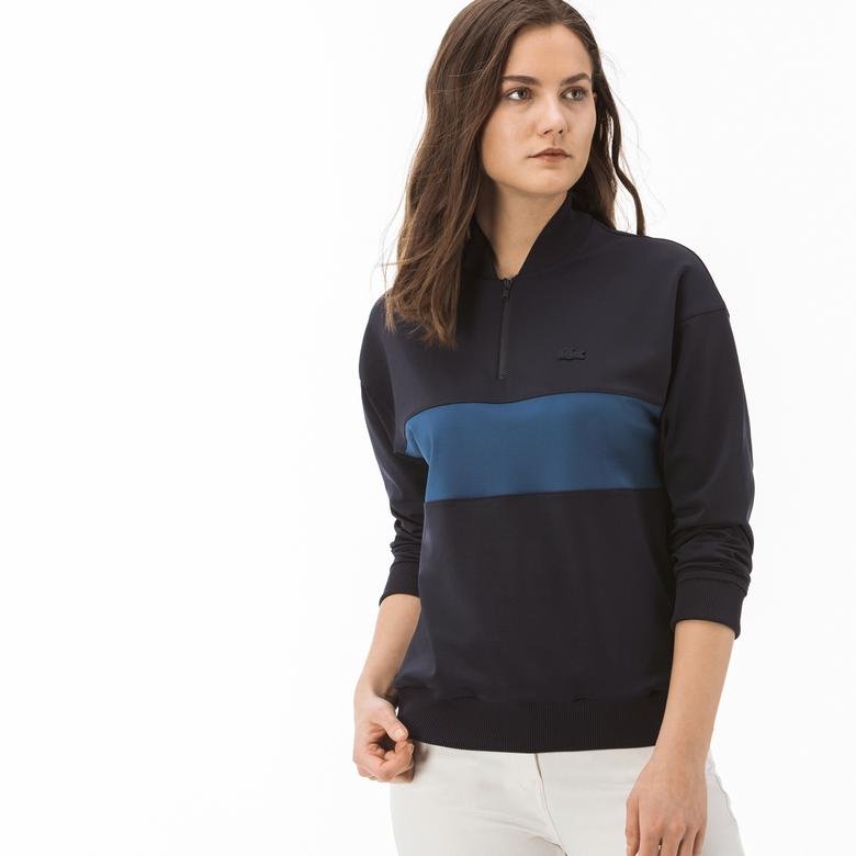 Lacoste Motion Kadın Lacivert Sweatshirt