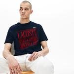 Lacoste L!ve Unisex Regular Fit Lacivert T-Shirt