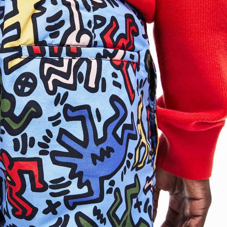 Lacoste X Keith Haring Erkek Renkli Mayoşort