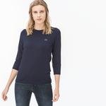 Lacoste Kadın Lacivert T-Shirt