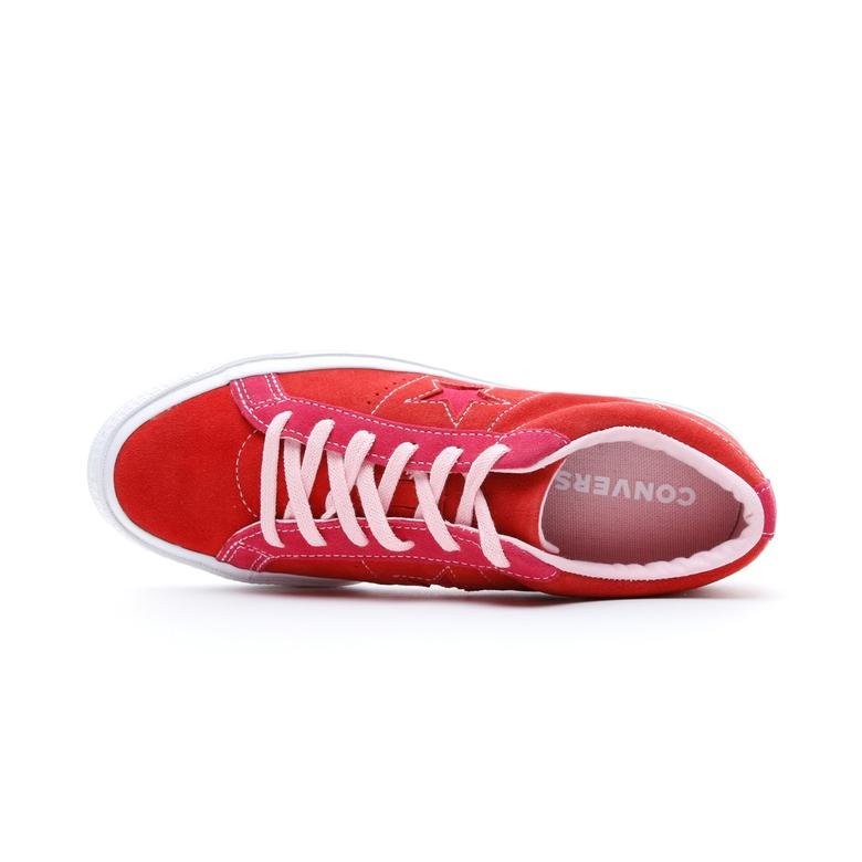Converse One Star Kadın Kırmızı Ayakkabı