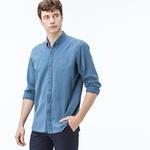 Lacoste Erkek Regular Fit Denim Mavi Gömlek
