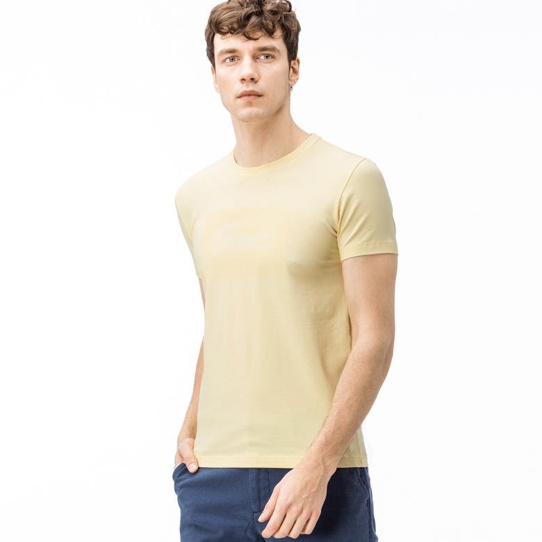 Lacoste Erkek Sarı T-Shirt