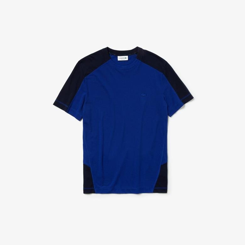 Lacoste Motion Erkek Relax Fit Mavi T-Shirt
