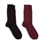 Lacoste Erkek Siyah-Bordo Çorap