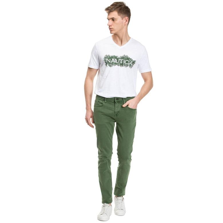 Nautica Erkek Yeşil Slim Fit Pantolon