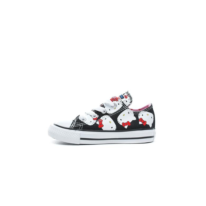 Converse x Hello Kitty Chuck Taylor All Star Çocuk Siyah Sneaker