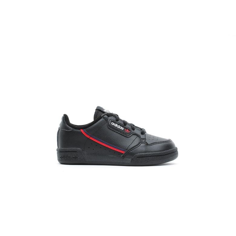 adidas Continental 80 Çocuk Siyah Spor Ayakkabı