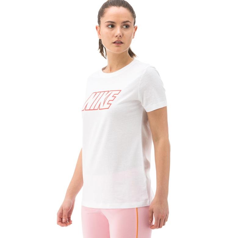Nike Sport Kadın Beyaz T-Shirt
