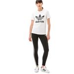 adidas 3 Bantlı Kadın Siyah Tayt