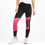 Puma Logo 7/8 Graphic Kadın Pembe-Siyah Tayt