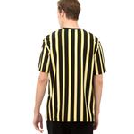 Puma Downtown Stripe Erkek Sarı-Siyah T-Shirt