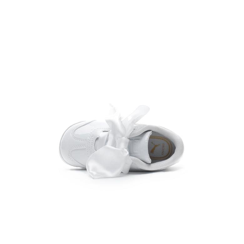 Puma Roma Heart Patent Inf Bebek Beyaz Spor Ayakkabı