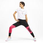 Puma Logo 7/8 Graphic Kadın Pembe-Siyah Tayt