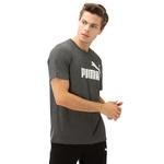 Puma Essentials+ Heather Erkek Gri T-Shirt