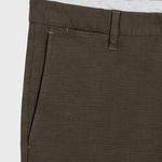 GANT Erkek Kahverengi Slim Fit Signature Weave Baskılı Pantolon