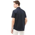 Nautica Erkek Lacivert Kısa Kollu Cepli Oxford Gömlek