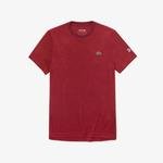 Lacoste Novak Djokovic Erkek Kırmızı T-Shirt