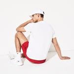 Lacoste Novak Djokovic Erkek Beyaz T-Shirt