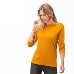 Lacoste Kadın Sarı Truvakar Kollu T-Shirt
