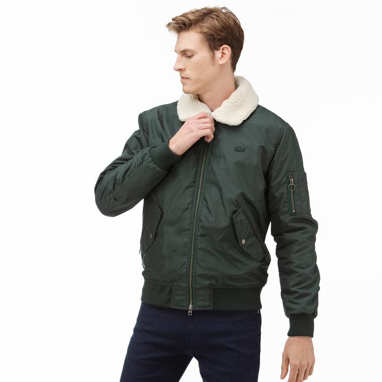 Lacoste Erkek Yeşil Bomber Ceket