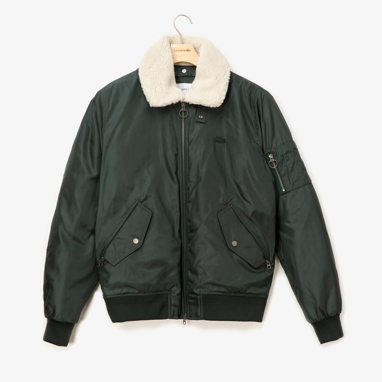 Lacoste Erkek Yeşil Bomber Ceket