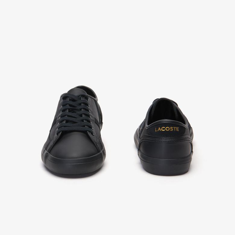 Lacoste Sideline 419 1 Cma Erkek Siyah Casual Ayakkabı