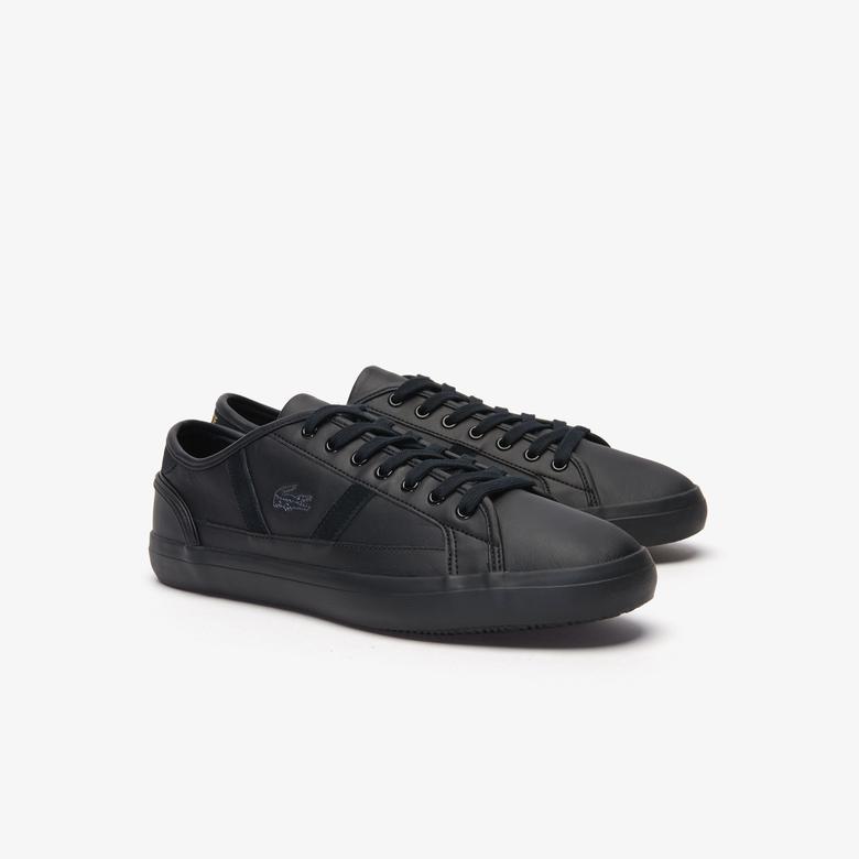 Lacoste Sideline 419 1 Cma Erkek Siyah Casual Ayakkabı