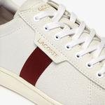 Lacoste Carnaby Evo Erkek Beyaz - Kırmızı Spor Ayakkabı