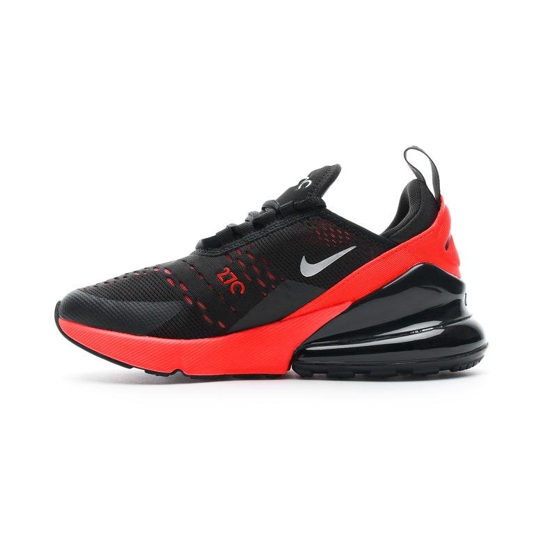 Nike Air Max 270 Siyah - Kırmızı Kadın Spor Ayakkabı