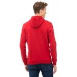NAUTICA Erkek Kırmızı Baskılı Sweatshirt