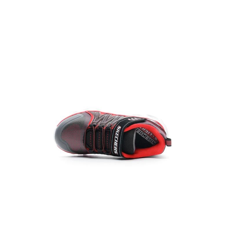 Skechers Hypno-Flash 2.0 Işıklı Çocuk Gri Spor Ayakkabı