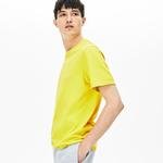 Lacoste Erkek Slim Fit Sarı T-Shirt