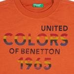 Benetton Çocuk Yazılı Kış T-Shirt