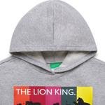 Benetton Çocuk Aslan Kral Baskılı Sweatshirt