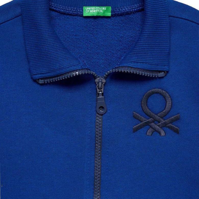 Benetton Çocuk Logo Sweatshirt