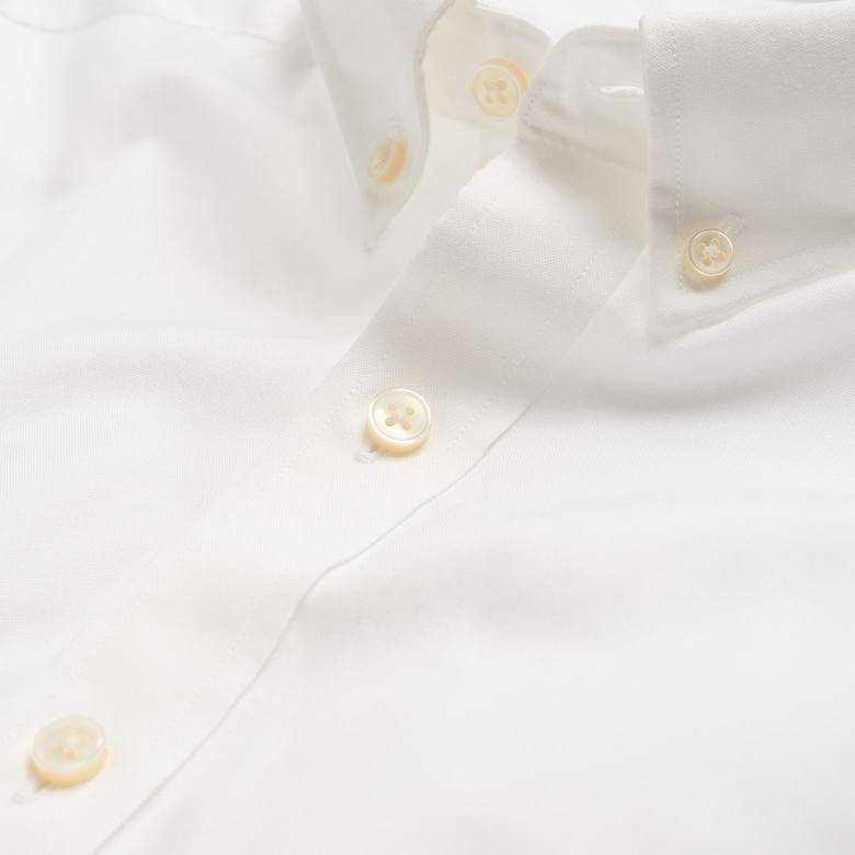 Gant Gömlek PinPoint Oxford Beyaz Erkek