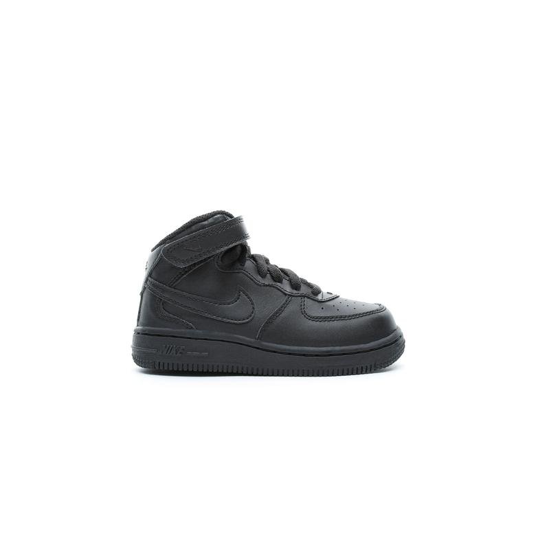 Nike Air Force 1 Mid Çocuk Siyah Sneaker